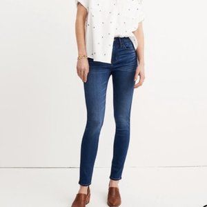 Madewell Roadtripper Skinny Jeans Dark Wash G1627 Size 26 2 High Rise